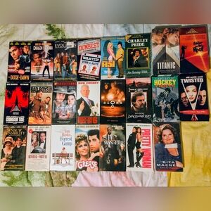 Currated Classic Movie VHS Lot
